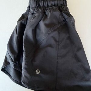 lululemon athletica Black Mid Rise Athletic Shorts